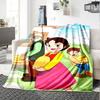 Bread Adventure Flannel Blanket Super Soft Warm Cozy Blanket For Sofa Bed Office Travel Allseason Home Decor Gift