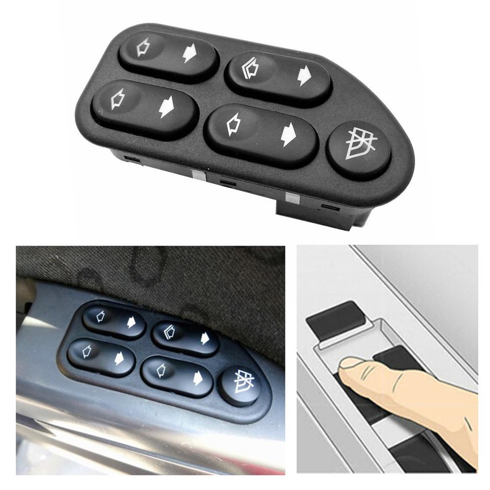 Кнопка регулировки стеклоподъемника левого окна водителя, переключатель управления для автомобиля Ford Ranger Fiesta Ecosport 2004-2008