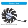 82MM T129215BU GPU Cooling Fan Replacement for 3070TI 3080 3090 GAMING Graphics Cards Video Card Radiator