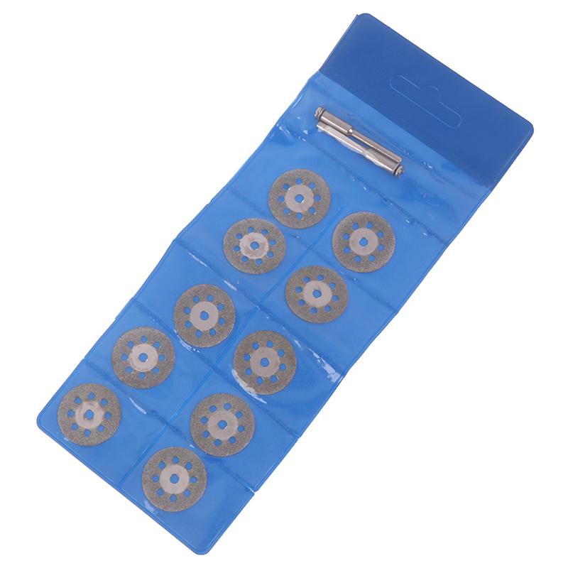 10 шт. Алмазные отрезные круги Пильные диски Набор для роторного инструмента