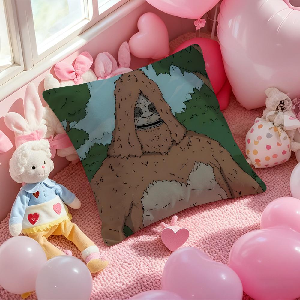 Quirky The Big Lez Show Cushion Cover Pattern Printed Pillowcase for Living Room Sofa Cushion Cover & Bedroom Decor