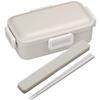Skater Chopsticks Chopsticks Box Set 18cm Antibacterial Dull Gray Made In Japan ABC3AG-A