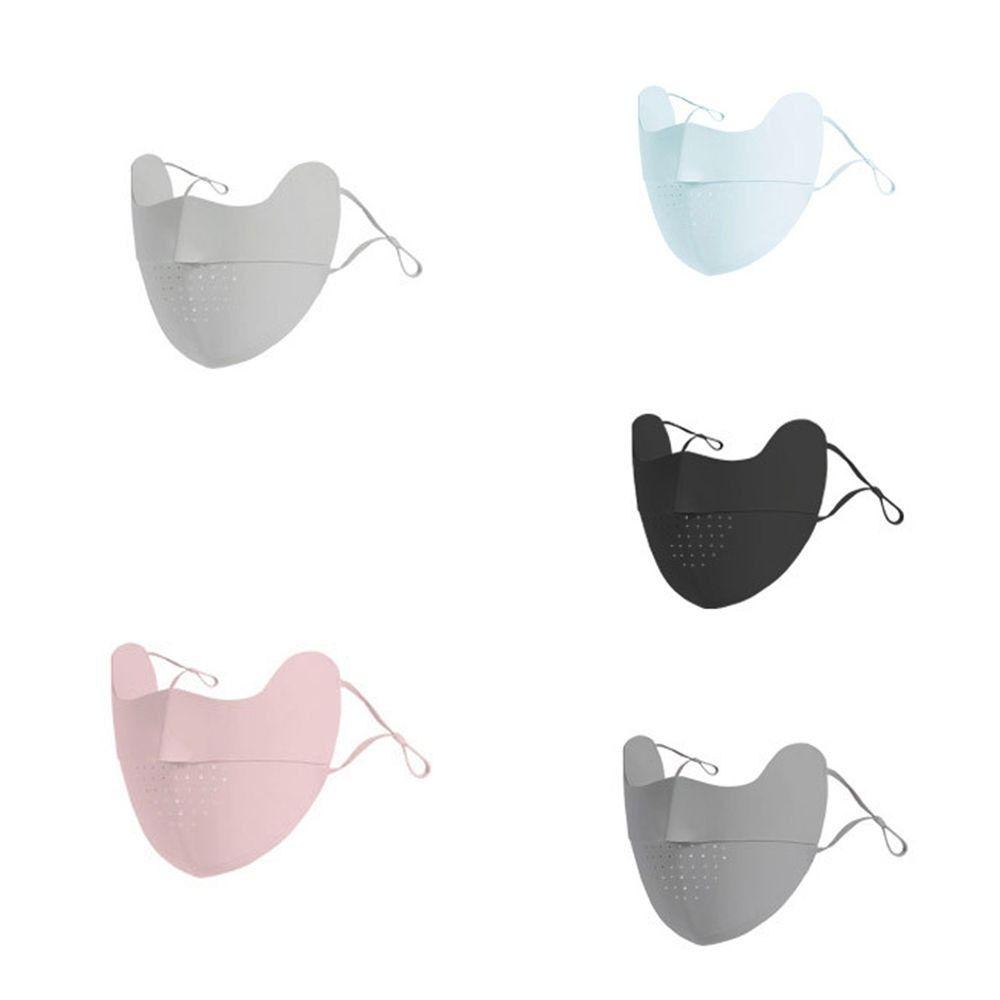 Летняя солнцезащитная маска для лица, маска для лица Джини, эластичная маска для лица для женщин/девочек