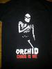 Винтажная рубашка ORCHID Chaos is Me Хлопок Черный Все размеры Мужская Женская TU276