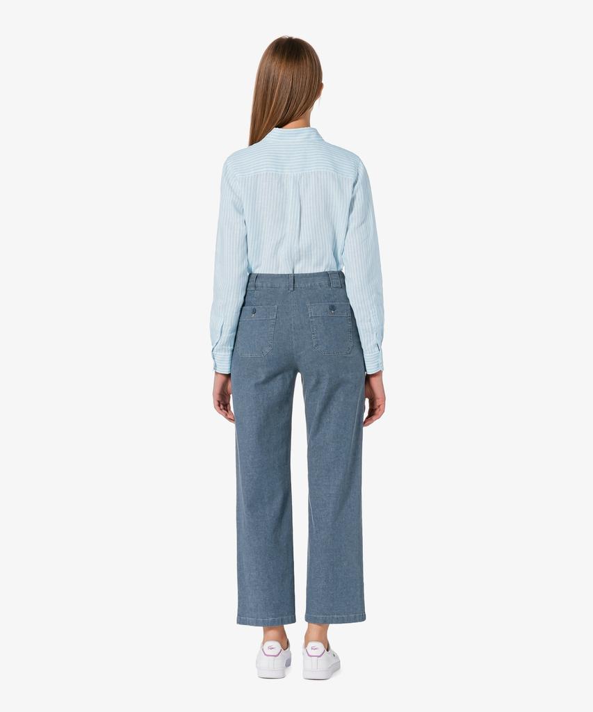 LACOSTE Женские Прямые Летние Брюки Hf020E-56G Rne