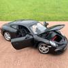 1:24 Porsche 911 Carrera S, игрушечный автомобиль из сплава, литой автомобиль, модель автомобиля, миниатюрная масштабная модель автомобиля для детей, гараж