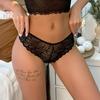 Women's Fashion Lace Panties Ultra-thin Seamless Soft Bikini Briefs Beauty Hip Pants Undewear