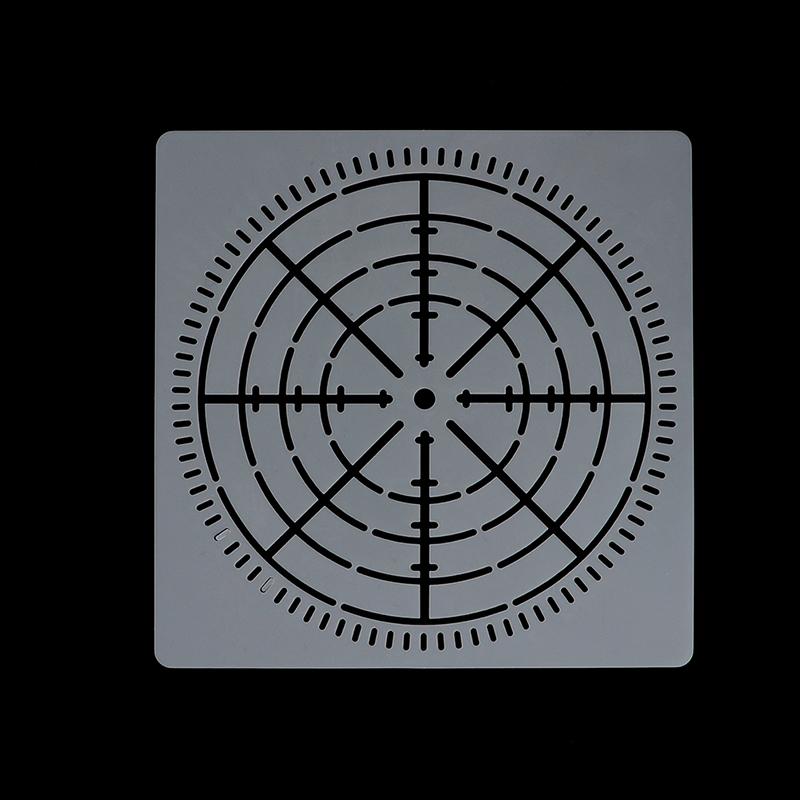 DIY 12PCS Reusable Mylar Mandala Dotting Painting Stencils Templates Craft Tools