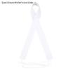 Chinese Ancient Style Detachable False Collar Crisscross Neckline White Skinny Long Scarf Waistband for Women Mens