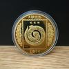 2025 Snake Commemorative Coin Chinese New Year Collectible Iron Coin Year of The Snake Badge Coin for Wealth And Good Luck