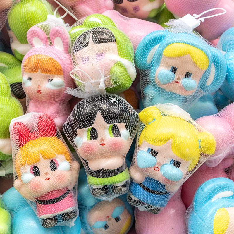 Кукла-яйцо Sanrio с эффектом медленного восстановления (Squishy) - Игрушка для снятия стресса и украшение в подарок студенту.