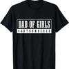 Папа девочек в меньшинстве Смешная футболка на День отца