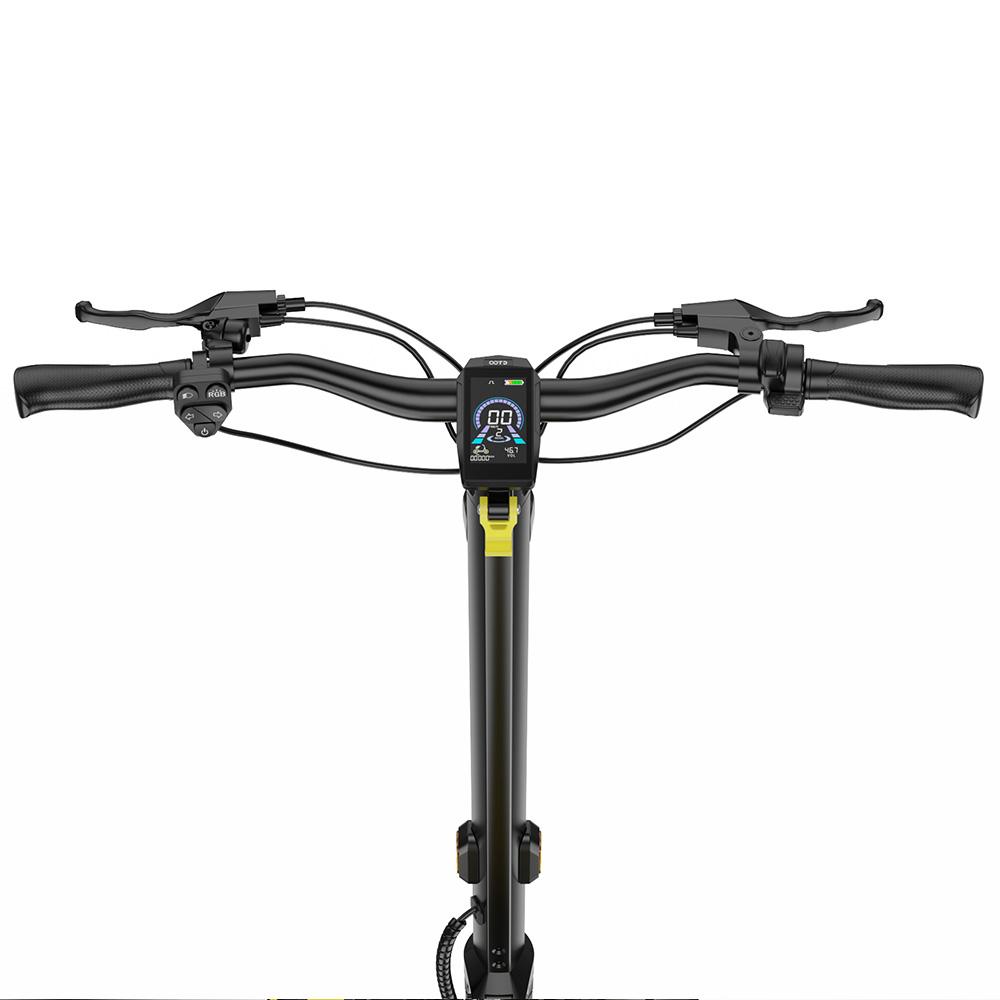 Electric Scooter OOTD 1400W Motor Fully Suspended Adult Electric Scooter 48V 20AH Dual Disc Brake Max Range 70Km SR1