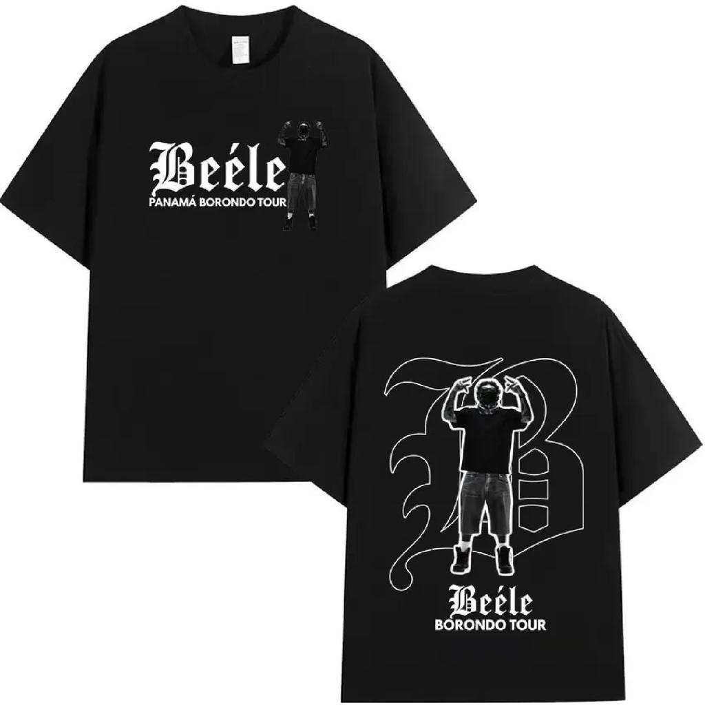 Rapper BEELE Brandon Fashion T Shirt Mens Gothic Casual Clothing T Shirts Summer Tops Loose Comfort Harajuku T-shirts Teenagers