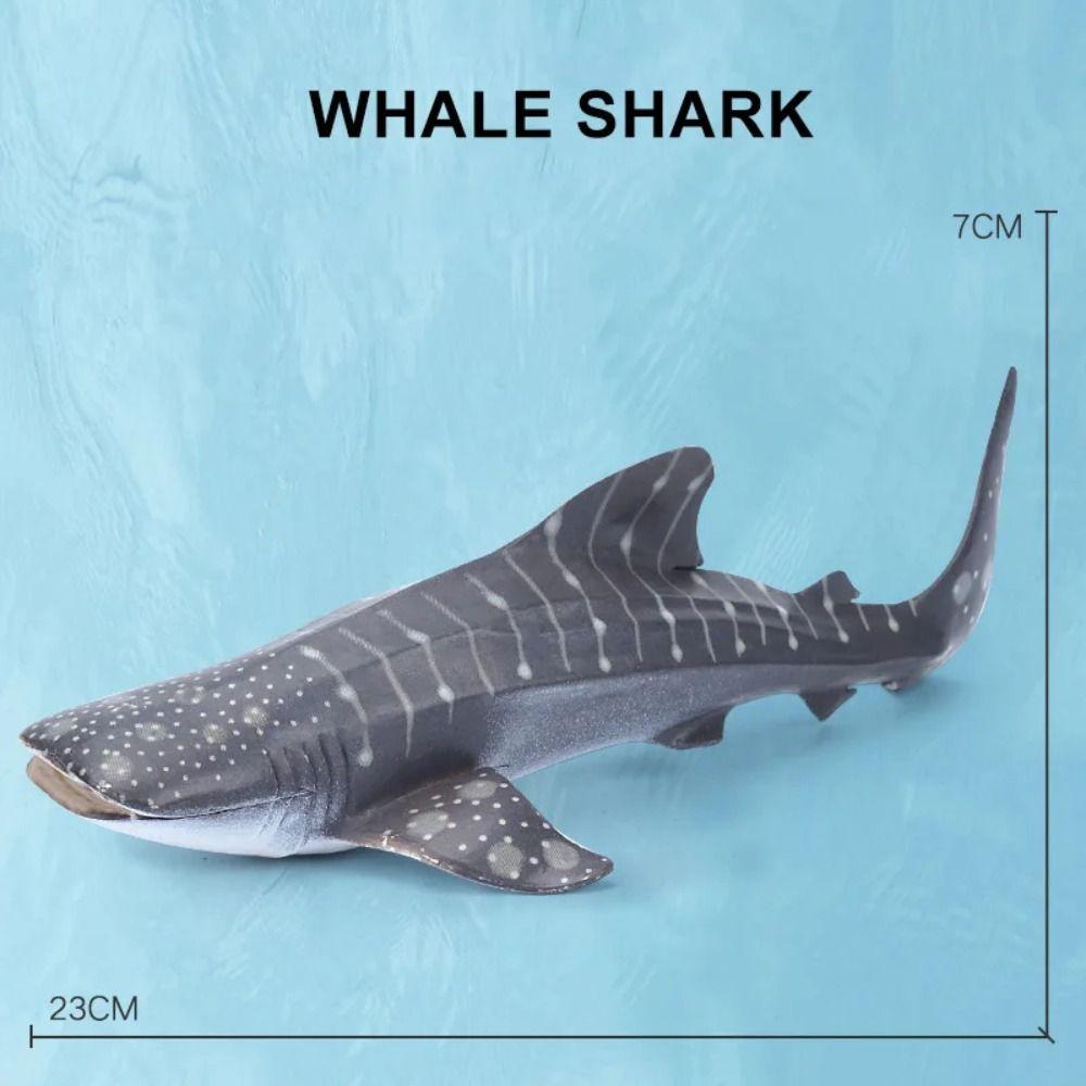 Shark Cachalot Whale Figurines Marine Animals Ocean Action Figures Gift Simulation Sea Life