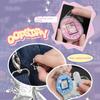 Keychain Retro Photocard Holder 1 Inch Family Picture Cover Kawaii Card Display Case  Stationery