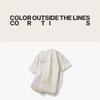 Предзаказ CORTIS The 1st EP COLOR OUTSIDE THE LINES Футболка с коротким рукавом слоями