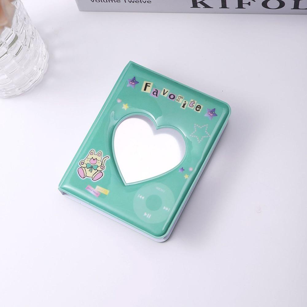 36 карманов держатель для фотокарточек Love Heart держатель для фото мини-книга с именами