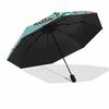 1pc Hello Kitty Automatic Opening/Closing Umbrella with Portable Tri-Fold Design, 8-Bone Iron Frame Outdoor Umbrella, Perfect Gift for Fans, Travelers
