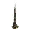 Модель Burj Khalifa 18 см, сплав бронзового цвета, изысканный сувенир в виде башни Burj Khalifa для спальни