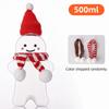 10PCS Lightweight Design Gingerbread Man Cup Series Collection Scarf Decoration Christmas Party Cup Man Shaped Silhouette