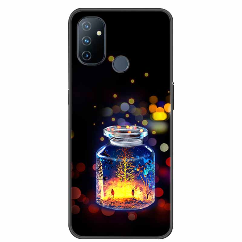 Для чехла OnePlus Nord N100 Роскошный силиконовый ТПУ Мягкий задний чехол для телефона для OnePlus Nord N100 BE2013 Защитный Прекрасный Coque