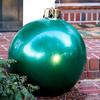 Outdoor Inflatable Baubles 7-Piece Set For Christmas Decoration Featuring Weatherproof PVC Material