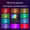 Портативный карманный RGB-светильник: Ручной мягкий свет для мобильной фотографии и селфи
