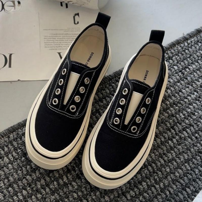 Fashion High Quality Shoes Women Spring New Light Thin Canvs Shoes Soft Comfortable Casual Flat Shoes Outdoor Walking Women Sneakers