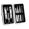 (brisand) 8 Pieces Manicure Set for Nail Scissors Clipper Pedicure and Manicure Kit