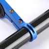 Fashion Lamp Mount Bicycle Fiber Bike Handlebar Extender Double Tube Bracket Aluminum Alloy