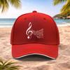 Musical Note Treble Clef Baseball Cap Unisex for Music Festivals Weddings Parties Bachelor Events Birthday Gift Cycling Photo