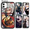 Чехол для телефона Krajews Tengen Uzui Kimetsu no Yaiba для iPhone 14 5 SE 6s 7 8 plus XR XS 11 12 13 pro max Samsung S21 S22 Plus