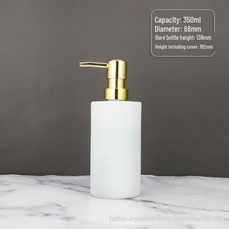 Стеклянный флакон для лосьона и мыла в скандинавском стиле для дома, дезинфицирующее средство для рук и гель для душа в отеле