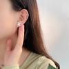 New Chinese Style Butterfly Earrings for Women's National Style Simple and Fresh Temperament Earrings