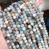 Натуральный камень матовый амазонит круглые бусины для изготовления ювелирных изделий 15'' 4/6/8/10/12 мм Perles Gem россыпью бусины Diy браслет ожерелье