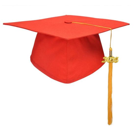 Кепка для выпускников для взрослых, кепка бакалавра, регулируемый размер, эластичный ремешок, плоский верх, эластичный ремешок, кепка с кисточками, штамп 2025 г.