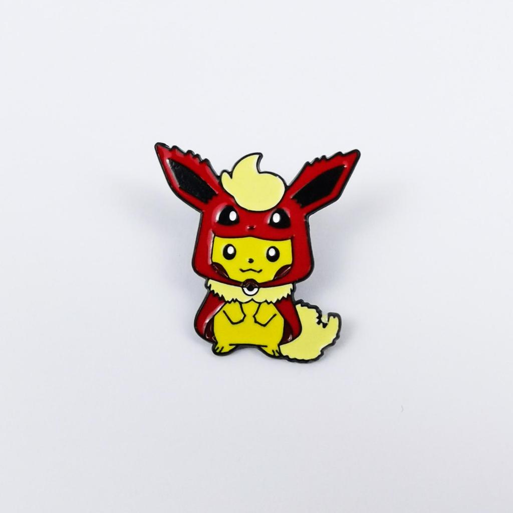 Pokémon Anime Merchandise: Cute Eevee Headband & Pikachu Brooch Backpack Badge