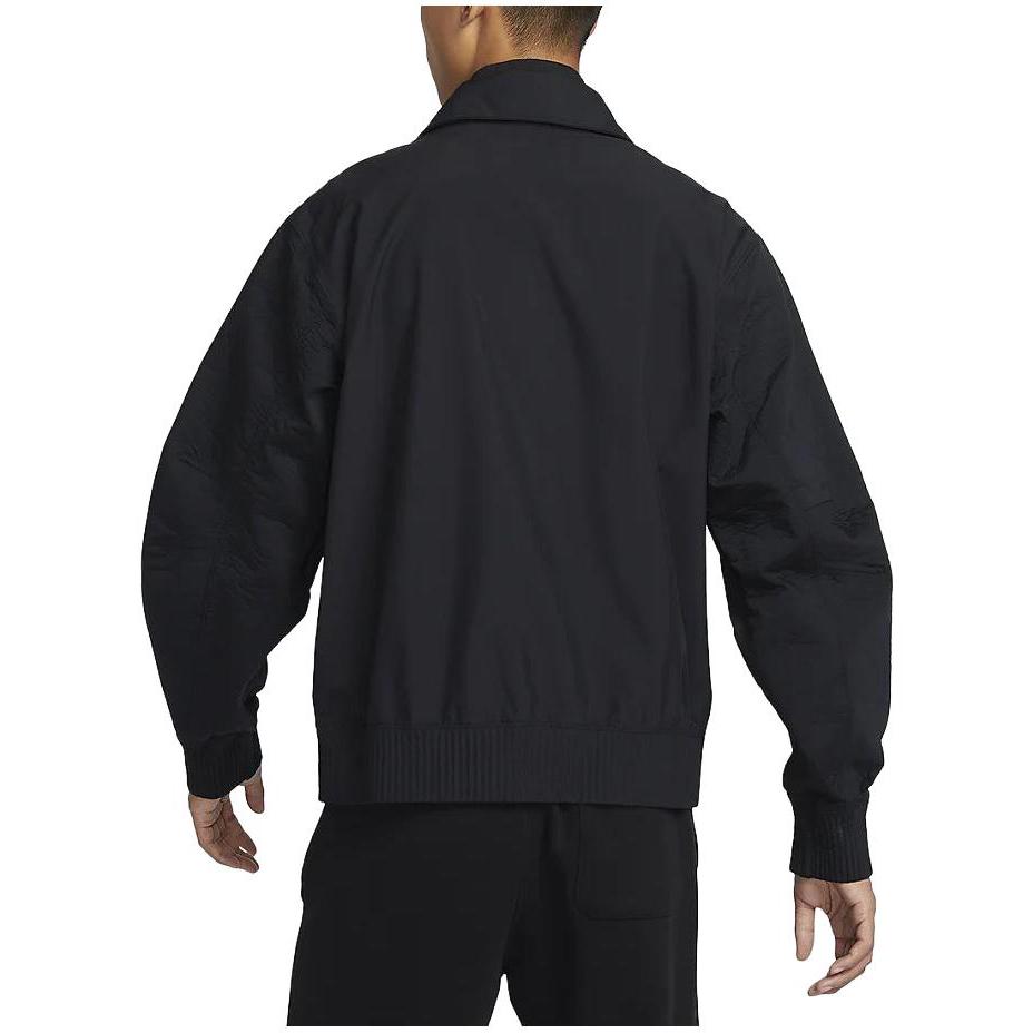 Nike Storm-Fit LeBron Adv вышитый дизайн ветрозащитная водонепроницаемая повседневная куртка мужская куртка черная FB7126-010