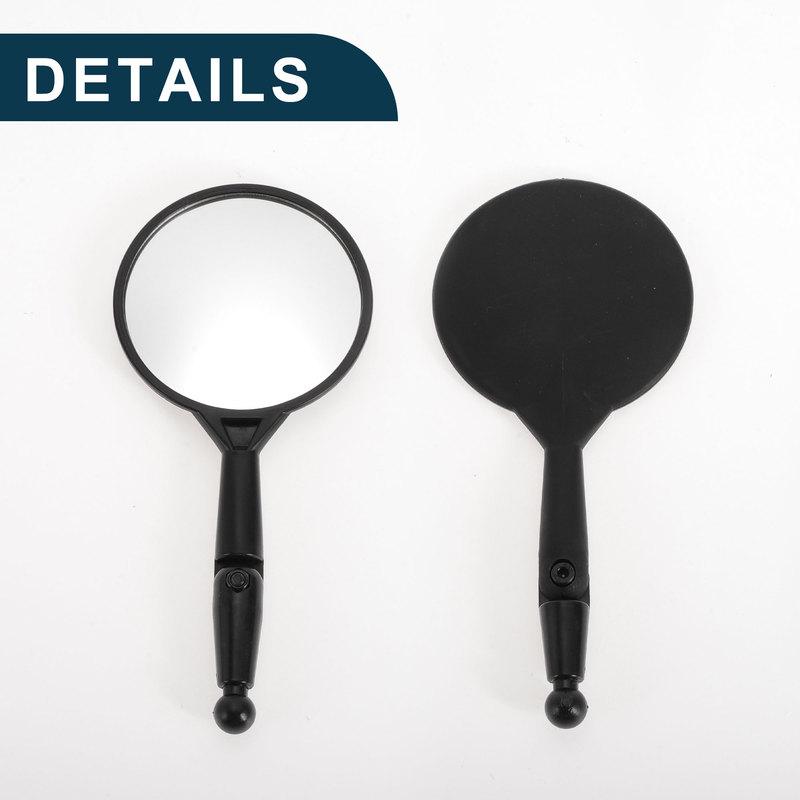 X Autohaux Universal Bicycle Rearview Mirror 7.5cm Front for Bicycle Mountain Road Bike 1Pc