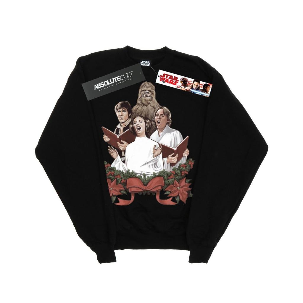 Star Wars Mens Christmas Carols Sweatshirt