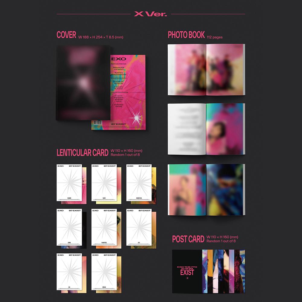 EXO СУЩЕСТВОВАТЬ (Фотокнига Вер.) Вкл.. KPOP MERCH POB