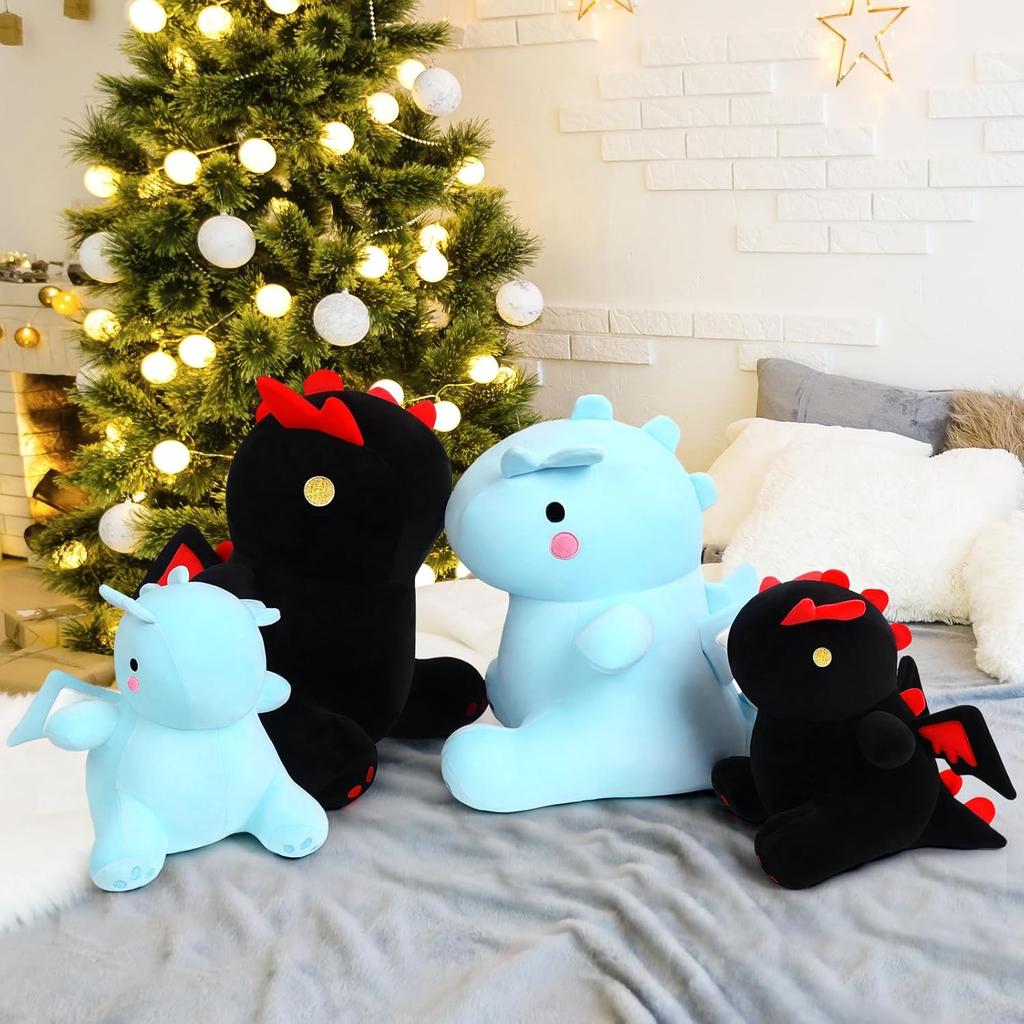Free Shipping Cute Fat Dinosaur Plush Toy Soft Plushie Figure Toys Fat Dino Stuffed Animal Plush Dolls for Birthday Gifts