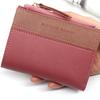 Женский кошелек Портативный Мини Короткий Двустворчатый Многослотовый Держатель для кредитных карт Гладкая молния Тонкий кошелек Кошелек для монет CLE