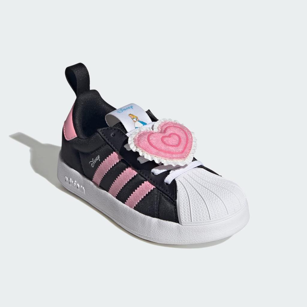 Adidas Disney ADIFOM SST 360 C IH7056 Kids' Originals Sneakers Core Black / Light Pink / Cloud White