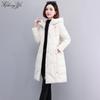 Winter Women's Coat Long Thickened Warm Cotton Padded Parka Ladies Jacket