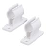 2pcs RV Awning Crank Holder Clip Plastic Awning Crank Rod Wall Mount Bracket for RV Camping Trailer Motorhome