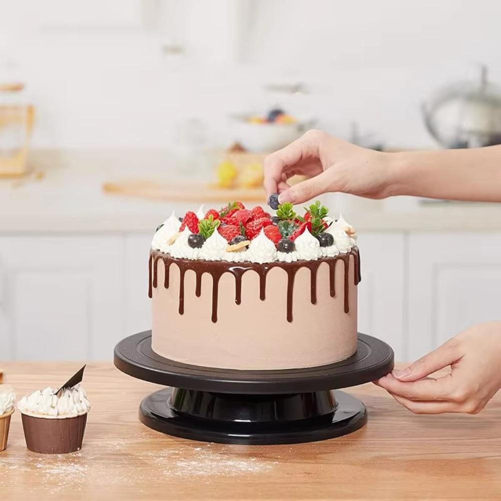 Инструмент для выпечки Вращающийся столик для торта 11 дюймов Вращающийся столик для рисования Новый вращающийся стенд для украшения торта