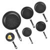 Flat Bottom Pan Nonstick Frying Pan Cooking Pot Skillets Omelette Pan Steak Cooking Gas Stove Skillets Cookware Durable