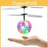 Remote Control Induction Crystal Ball Led Light Flying Sphere For Kids Play